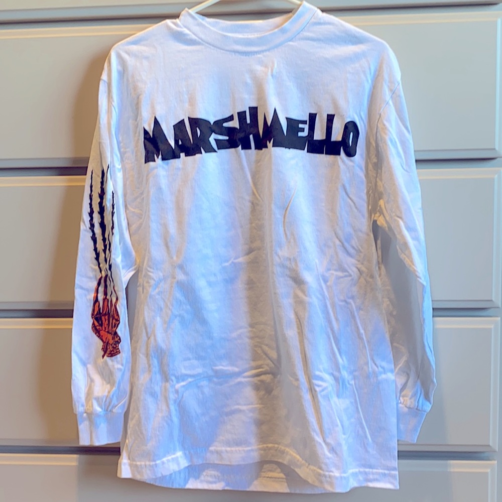 Marshmello merch long sleeve tee size medium